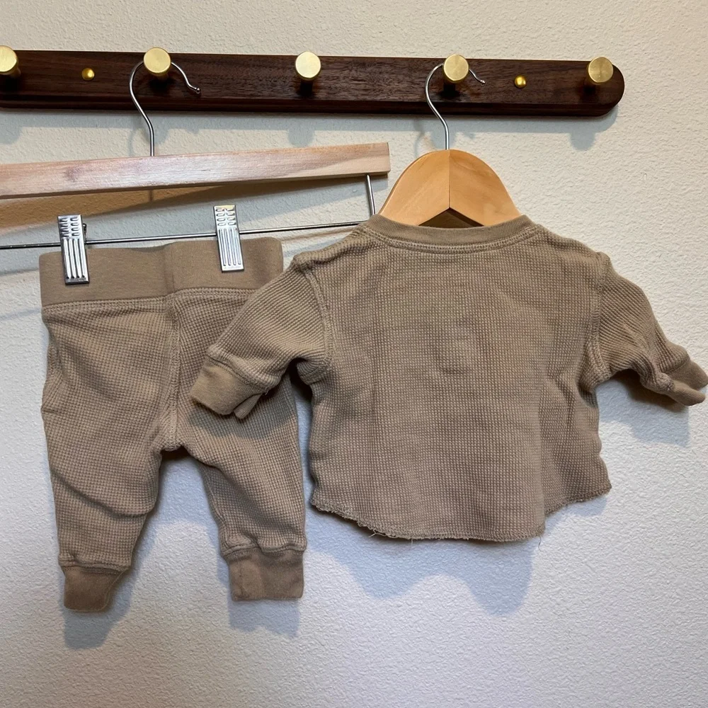 Baby Gap Waffle Knit Set Unisex 0-3 months​​